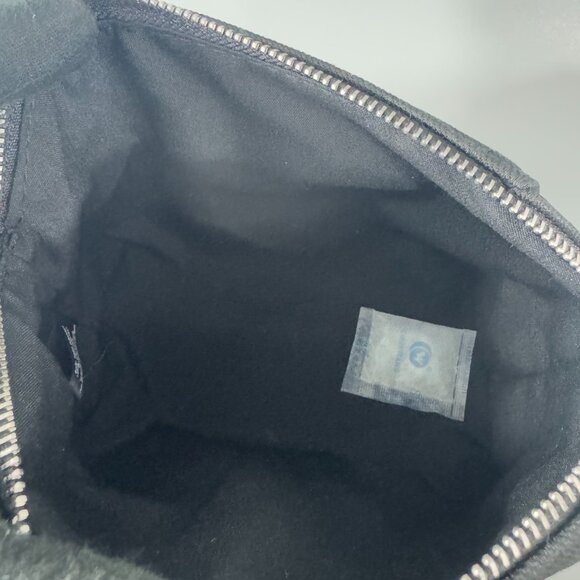 NEW GIVENCHY Parfums Black Makeup Bag Beauty Pouch - Picture 8 of 15